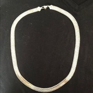 Elegant Silver tone Park Lane Chain Necklace